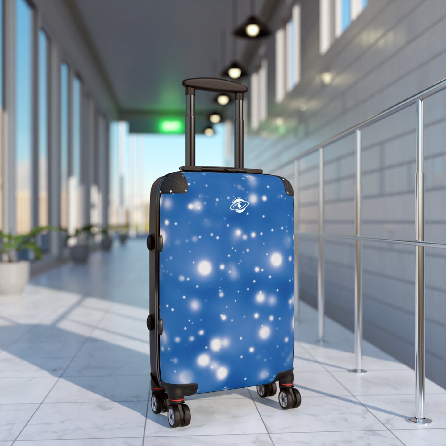 Blue Cookie Carry-On Suitcase