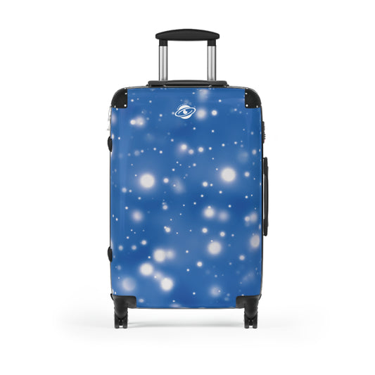 Blue Cookie Check-In Suitcase