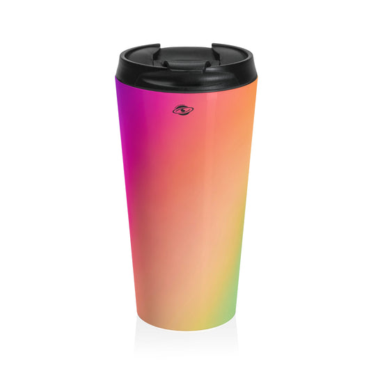 I Feel Like A Rainbow Stainless Steel Travel Mug