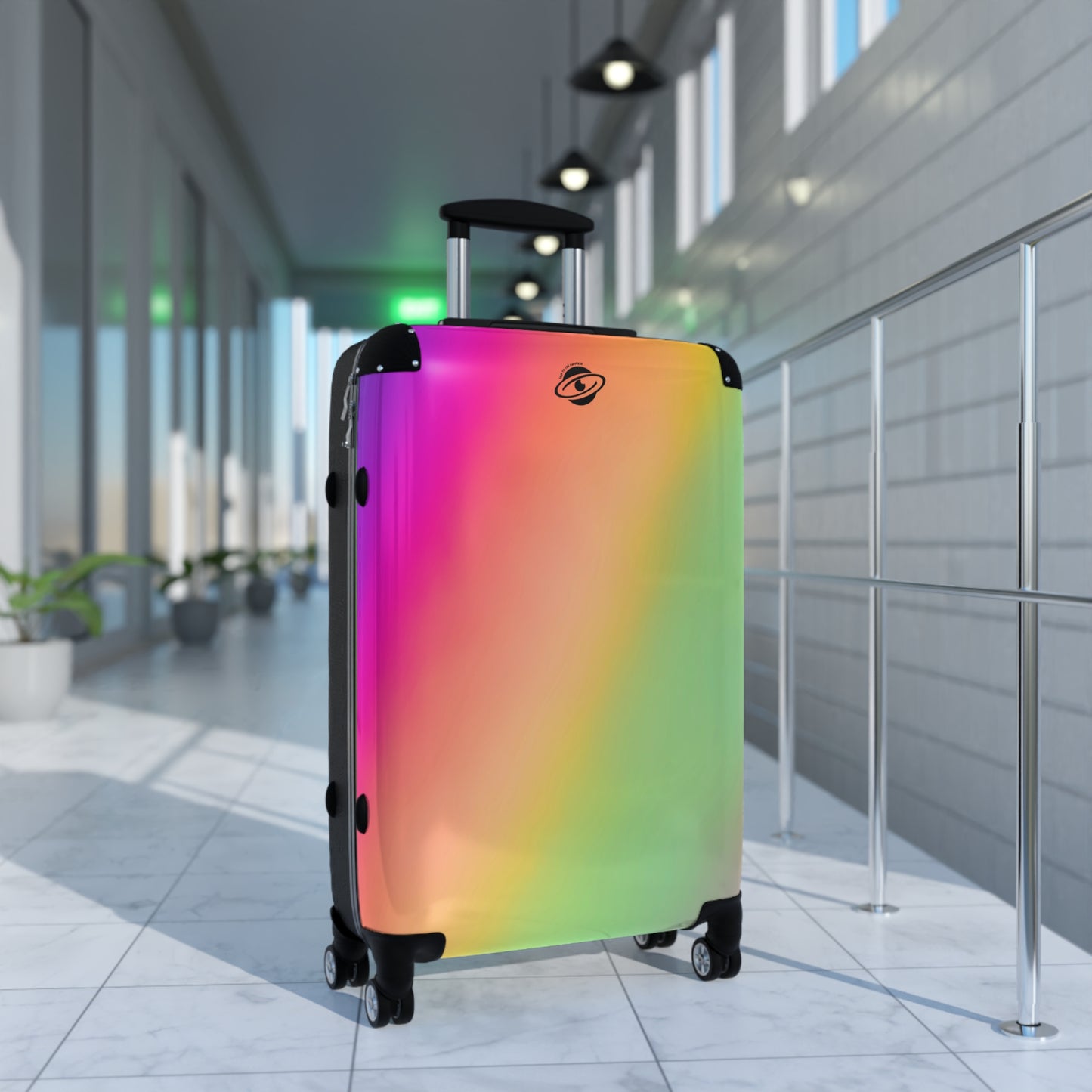 I Feel Like A Rainbow Check-In Suitcase