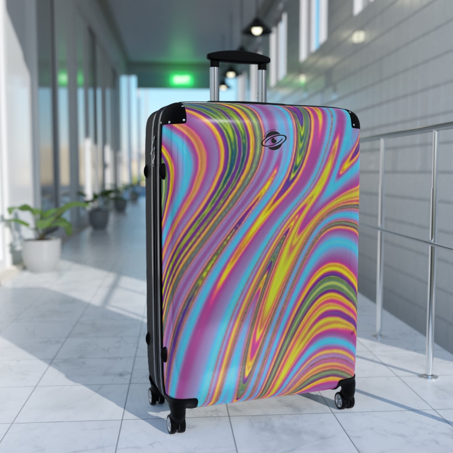 Space Oddity Check-In Suitcase