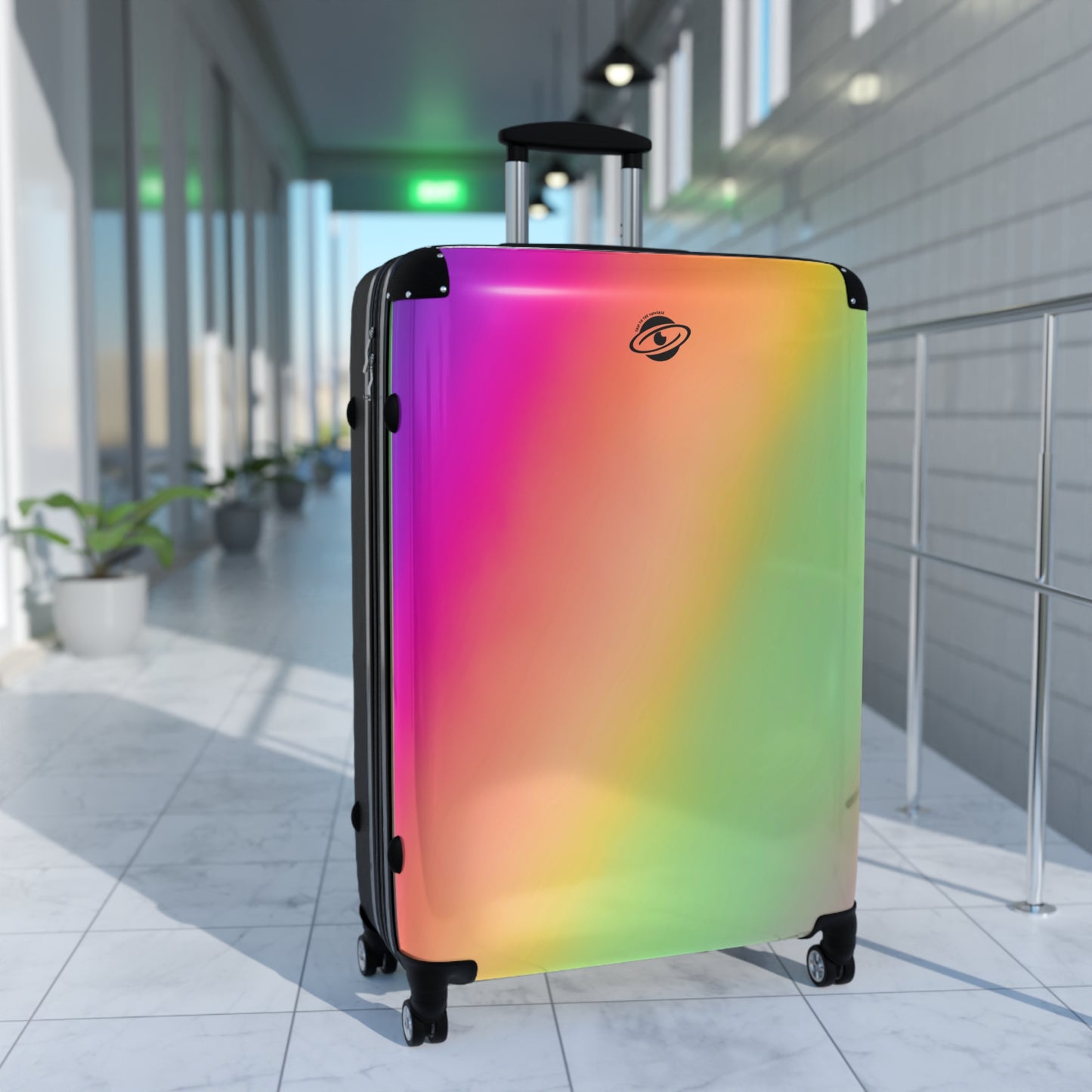 I Feel Like A Rainbow Check-In Suitcase